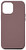 iPhone 12 Pro Max Deep Taupe Violet Brown Plain Solid Color Case