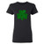 Irish Shamrock St. Patricks Day Glitter Green Lucky Charm Women Tshirt Black - Medium