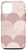 iPhone 12/12 Pro Modern Pink Abstract Geometric Trendy Minimal Circle Case