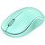 Nulaxy Bluetooth Mouse 2.4G Bluetooth Wireless Mouse Dual Mode-Bluetooth 5.0 PlusUSB- Computer Mouse with USB Receiver Ergonomic Mouse for Laptop iPad MacOS PC Windows Android -Mint Green-