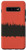 Galaxy S10 Plus Modern Stripe Pattern Dark Brown  and  Bright Red AEW492 Case