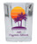 Hell Souvenir 2 Ounce Square Shot Glass Palm Design 4-Pack