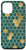 iPhone 12/12 Pro Bees Honeycomb Yellow Honey Hexagon Bees Hive Pattern -Green Case