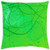 LESGAULEST Throw Pillow Cover -24x24 inch- - Wallpaper Inkscape Lines Gradient Curves Green