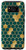 Galaxy S8 Bees Honeycomb Yellow Honey Hexagon Bees Hive Pattern -Olive Case