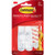 Command 17001ES Reusable Adhesive Hooks Medium Holds 3 lb 2/PK WE