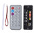 Wireless Decoder Board Car Vehicle Hands-Free Call Bluetooth Decoder Board with Remote Control Support USB/SD/FM/AUX Lossless Audio Player Audio Module.-Black-