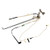 GinTai LCD Video Screen Display Cable  Plus Left LCD LVDS Hinge Set Replacement for Lenovo Flex 2-14d