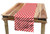 Ambesonne Candy Cane Table Runner Diagonal Red Lines Christmas Celebration Themed Geometric Arrangement Dining Room Kitchen Rectangular Runner 16 inch X 72 inch White Red