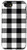 iPhone SE -2020- / 7 / 8 Buffalo Plaid Black White Check Flannel Gingham Pattern Gift Case