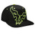 JINX World of Warcraft Kingdoms Will Burn Snapback Baseball Hat Black One Size
