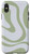 iPhone X/XS Liquid Swirl Retro Abstract Pattern Sage Green Light Gray Case