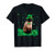 St Patricks Day Siamese Irish Shamrock Cat Lover T-Shirt
