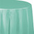 Fresh Mint Green Round Plastic Tablecloths 3 ct