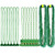 24Pack St. Patricks Day Necklace Accessories Green Shamrock Top Hat Clover Metallic Beads Necklaces for Irish Decorations St. Patricks Costume Party Favors
