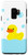 Galaxy S9 Cute Little Yellow Rubber Ducky Duck with Bubbles Graphic Case