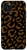 iPhone 11 Pro Max Black Brown Leopard Pattern Cheetah Skin Print Case
