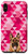 iPhone XS Max German Shepherd Dog Pink Triangle Camouflage Camo Pattern Case