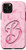iPhone 11 Pro Monogram Initial Letter B with Heart - Pink Case