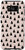 Galaxy S8 Plus Girls Brown Boho Chic Polka Dot Triangles Pattern Case
