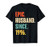 25th Wedding Anniversary Gift Him - Epic Husband Since 1996 T-Shirt