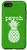 iPhone SE -2020- / 7 / 8 Green Psych Pineapple Fruit Funny Graphic Design Case