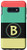 Galaxy S10e Stripes Pattern Monogram Letter B Case