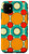 iPhone 11 Modern Retro Colorful Circle Pattern Gift Case