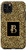 iPhone 11 Pro Modern Monogram Initial Letter B Leopard Animal Pattern Case