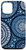 iPhone 12/12 Pro Dot Art style composition circles - blue tones Case