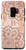 Galaxy S9 Letter B Initial Monogram Mandala-Marble Print Rose-Gold Case