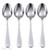 Oneida Flatware Flight Dinner Spoons Set of 4