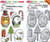 Stampendous Winter Friends Stamps & Dies Set - 2 Item Bundle
