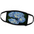 3dRose Blue and Yellow Hydrangea Clusters - Face Covers -fc_21629_2-