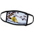 3dRose Boehm Photography Landscape - Yellow Finch - Face Covers -fc_172038_2- 3dRose Boehm Photography Landscape - Yellow Finch - Face Covers -fc_172038_2-