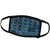 3dRose Pretty Image of Sparkle Circle Rainbows Pattern - Face Covers -fc_340281_1-