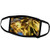 3dRose Birch Tree Catkin Yellow Leave. Closeup View - Face Covers -fc_272158_2-