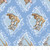 Disney Bambi Fabric Diamonds in Marina from 100 percent Cotton by The Yard