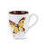 Dean Crouser Swallowtail Butterfly Watercolor Brown 16 ounce Glossy Ceramic Stoneware Mug
