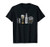 Craft Beer T-Shirt Brewery Alcoholic Fun 4 Container Tee