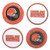 Cleveland Browns Golf Ball Markers -Set of 4-