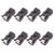 SEEU.AGAIN Fuel Injector Adapter Connector Kit -set of 8- Replacement for EV1 to USCAR EV6  and  EV14 Chevy LS1 LS2 LS3