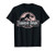 Jurassic Park Peach Distressed Logo Graphic T-Shirt