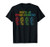 Cool Retro Groovy Perro De Presa Canario Dog T-Shirt