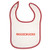 Mashed Clothing Woodchucks -Red Print- Red Piping Bib