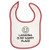 Mashed Clothing Lasagna Is My Happy Place Red Piping Bib