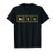 RUSH -RU-S-H- Periodic Table Elements T-Shirt