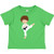 inktastic Cute Boy Brown Hair Karate Toddler T-Shirt 2T Apple Green 39db6