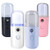 5 Pieces Nano Sprayer Nano Facial Mister Portable Mini Face Mist Handy Sprayer Atomization Eyelash Extensions Cool Facial Steamer for Skin Care USB Rechargeable -White Black Blue Pink-