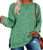 Womens Plus-Size Tops Long Sleeve Shirts Casual Fall Tunic Side Split Pullover Sweatshirts Green
